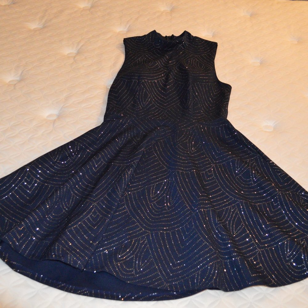 Blue dress